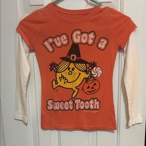 Mr Men Little Miss HALLOWEEN Shirt Size Small